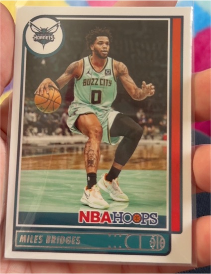 2021-22 Panini NBA Hoops #190 Miles Bridges — front