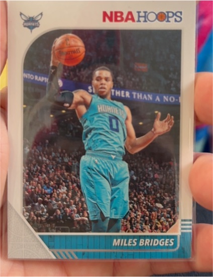 2019-20 Panini NBA Hoops #20 Miles Bridges — front
