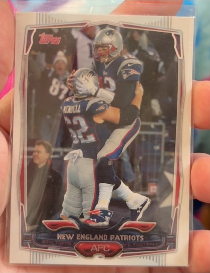 2014 Topps #6 Tom Brady New England Patriots — front