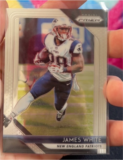 2018 Panini Prizm #211 James White — front