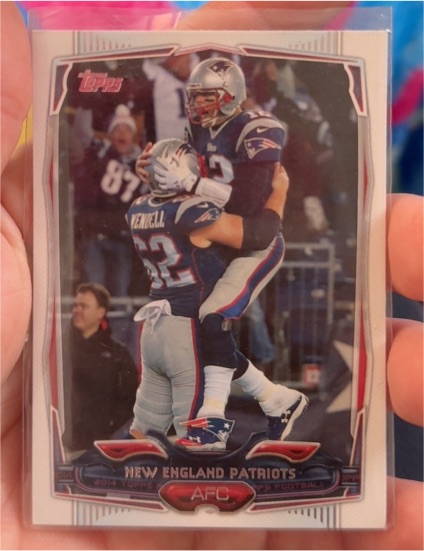 2014 Topps #6 Tom Brady — front