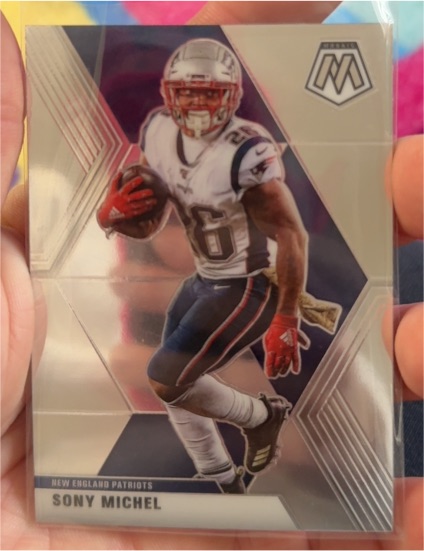 2020 Panini Mosaic #137 Sony Michel — front