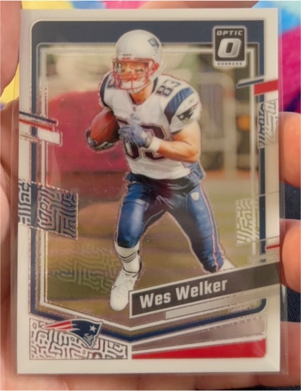 2023 Panini Donruss Optic #133 Wes Welker — front