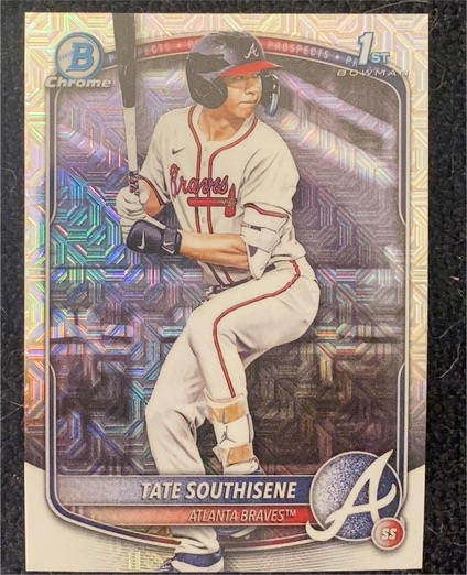 2025 Bowman Draft Chrome #BDC-70 Tate Southisene — front