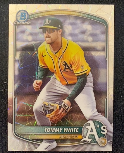 2025 Bowman Draft Chrome #BDC-88 Tommy White — front