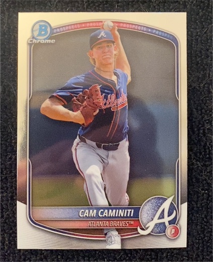 2025 Bowman Draft Chrome #BDC-122 Cam Caminiti — front