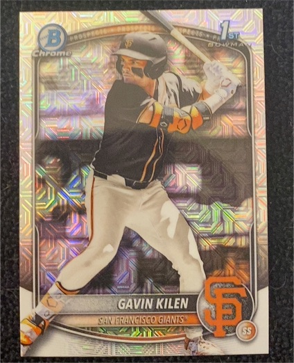 2025 Bowman Chrome #BDC-40 Gavin Kilen — front