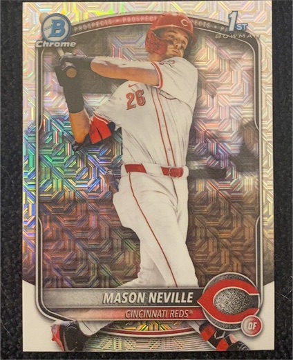 2025 Bowman Draft Chrome #BDC-109 Mason Neville — front