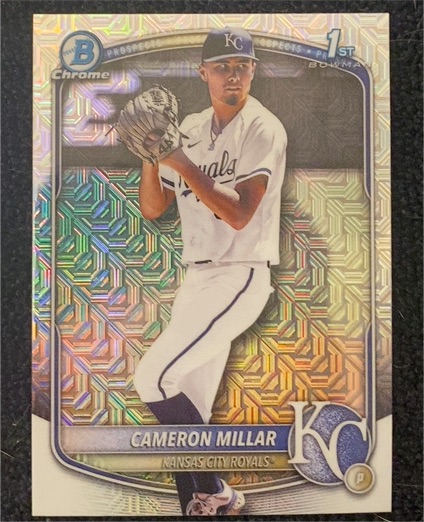 2025 Bowman Chrome Draft #BDC-176 Cameron Millar — front