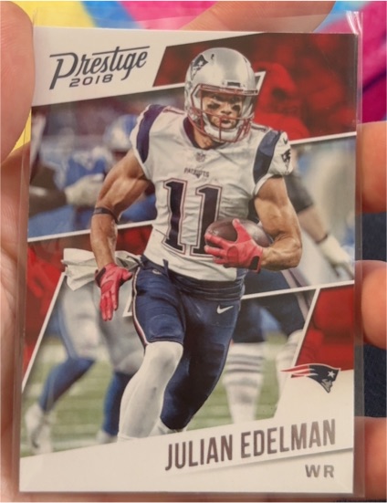 2018 Panini Prestige #77 Julian Edelman — front