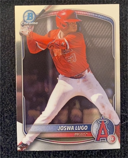 2025 Bowman Draft Chrome #BDC-24 Joswa Lugo — front