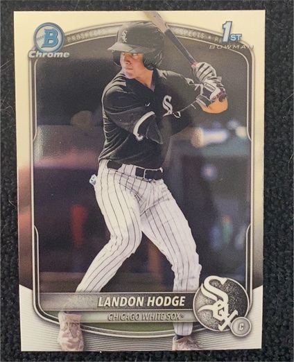 2025 Bowman Draft #BDC-93 Landon Hodge Chrome — front