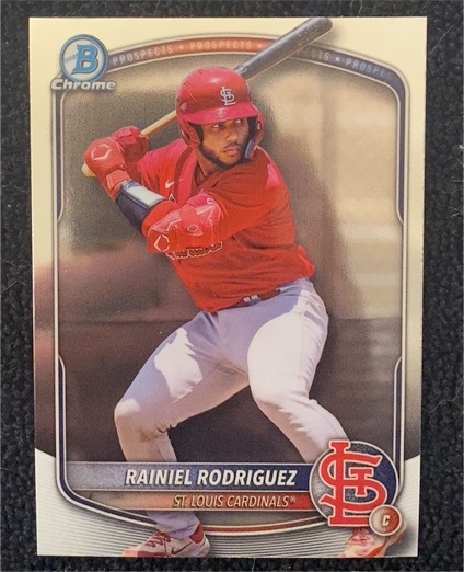 2025 Bowman Draft Chrome #BDC-72 Rainiel Rodriguez — front