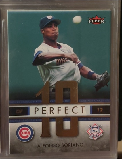 2007 Fleer Perfect 10 #PN-AS Alfonso Soriano — front
