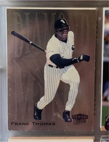 2000 Fleer Ultra Diamond Mine #8DM Frank Thomas — front