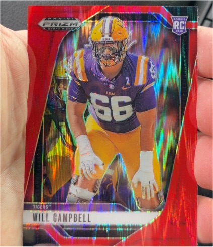 2025 Panini Prizm Draft Picks #54 Will Campbell — front
