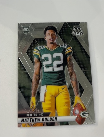 2025 Panini Mosaic #285 Matthew Golden — front