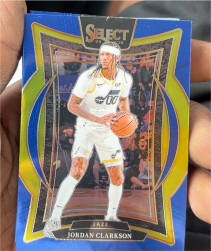 2024-25 Panini Select #19 Jordan Clarkson — front