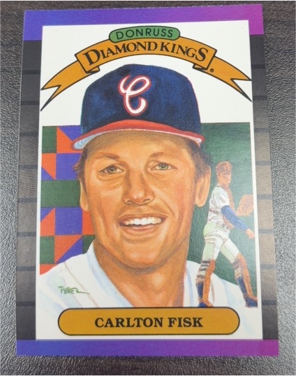 1989 Donruss Diamond Kings #7 Carlton Fisk — front
