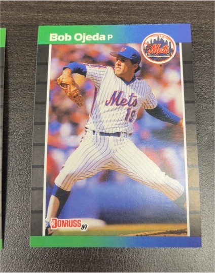 1989 Donruss #218 Bob Ojeda — front