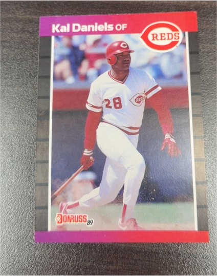 1989 Donruss #198 Kal Daniels — front