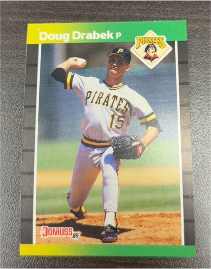 1989 Donruss #211 Doug Drabek Pittsburgh Pirates — front