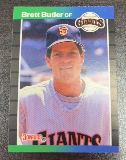 1989 Donruss #217 Brett Butler — front