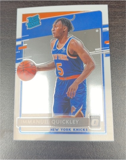 2020-21 Panini Donruss Optic #175 Immanuel Quickley — front