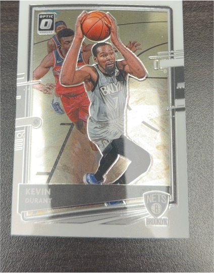 2020-21 Panini Donruss Optic #136 Kevin Durant — front