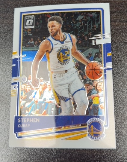 2020-21 Panini Donruss Optic #17 Stephen Curry — front