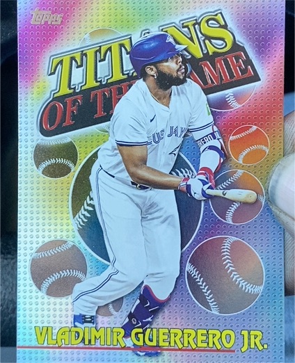 2026 Topps #TOG-17 Vladimir Guerrero Jr. Titans of the Game — front
