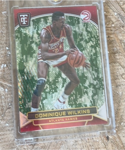 2024-25 Panini Totally Certified #195 Dominique Wilkins — front