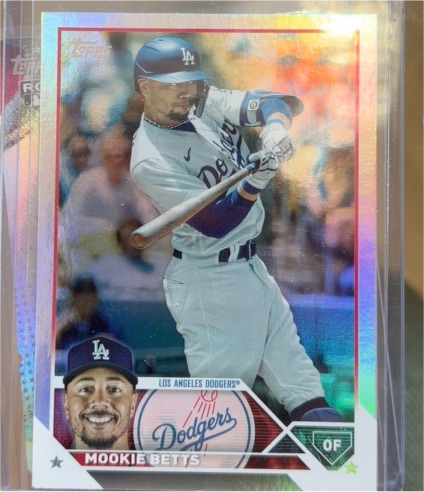 2023 Topps Chrome #150 Mookie Betts — front
