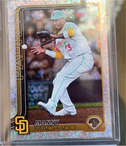 2025 Topps Chrome #53 Manny Machado — front