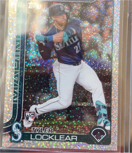 2025 Topps Series 1 #192 Tyler Locklear — front