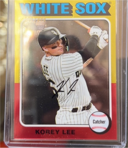 2024 Topps Heritage #224 Korey Lee — front