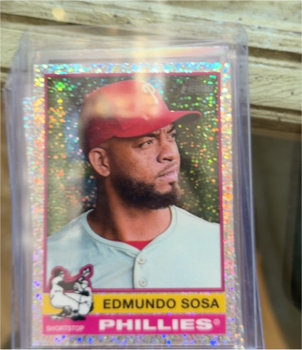 2025 Topps Heritage #250 Edmundo Sosa — front