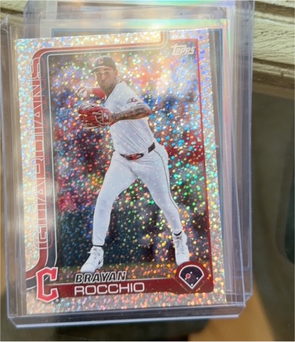 2025 Topps Series 1 #194 Brayan Rocchio — front