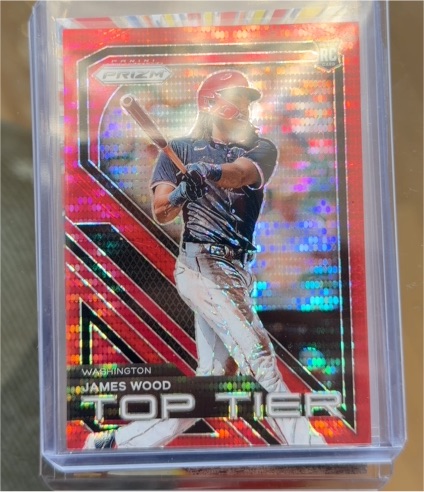 2024 Panini Prizm #13 James Wood — front
