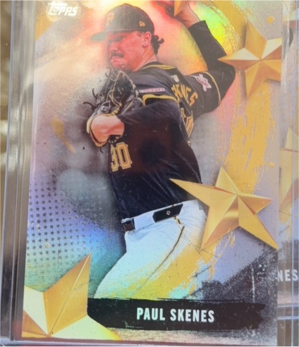 2025 Topps Series 1 Stars of MLB #SMLB-27 Paul Skenes — front