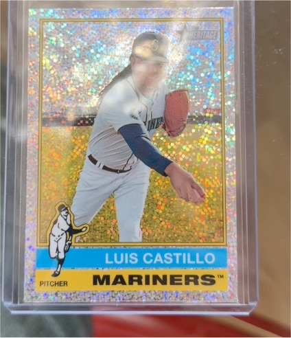 2025 Topps Heritage #173 Luis Castillo — front