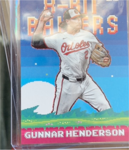 2025 Topps #8B-10 Gunnar Henderson 8-Bit Ballers — front