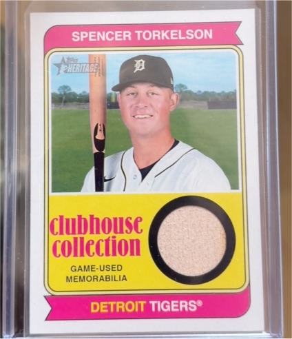 2023 Topps Heritage High Number Clubhouse Collection #CCR-ST Spencer Torkelson — front