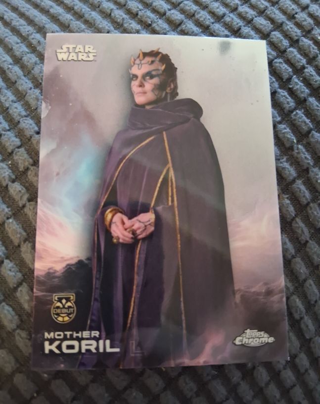 2025 Topps Chrome Star Wars #95 Mother Koril — front