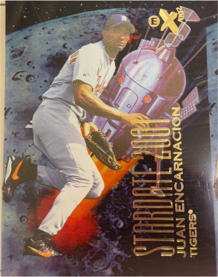 1998 Skybox EX 2001 Stardate 2001 #6SD Juan Encarnacion — front