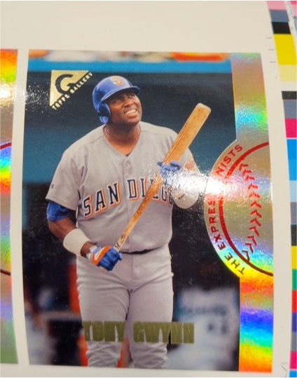 1996 Topps Gallery Expressionists #15 Tony Gwynn — front