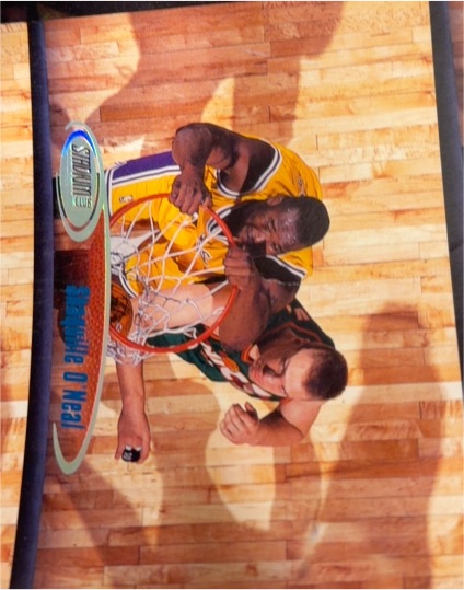 1998-99 Topps Stadium Club #71 Shaquille O'Neal — front