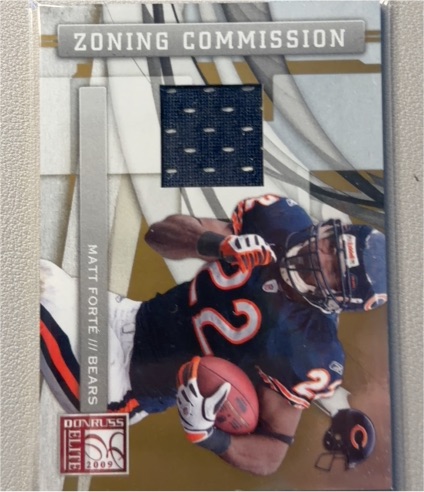 2009 Donruss Elite #24 Matt Forte Zoning Commission — front