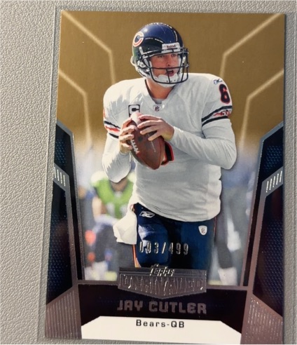 2010 Topps Unrivaled #35 Jay Cutler — front