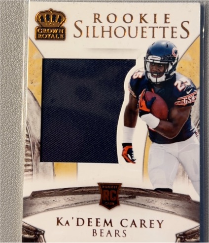 2014 Panini Crown Royale Rookie Silhouettes Ka'Deem Carey — front